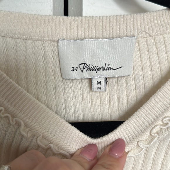 3.1 Phillip Lim Silk/Cotton Blouse - Size M - Picture 2 of 11